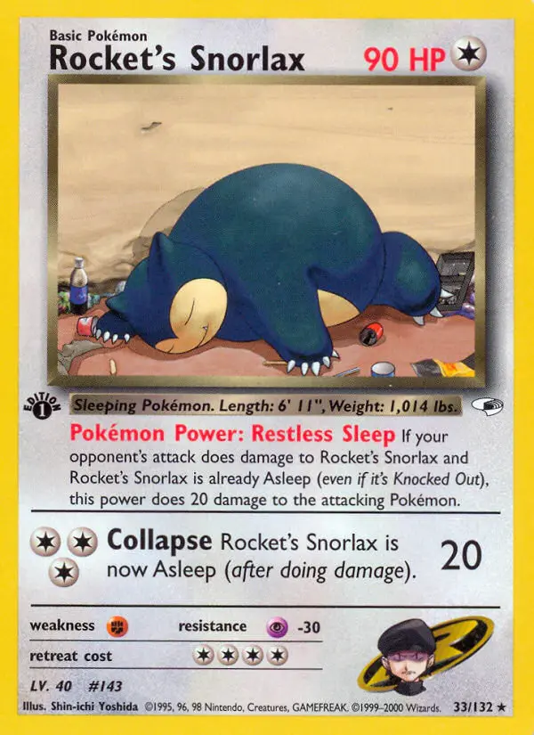 Carte Rocket's Ronflex