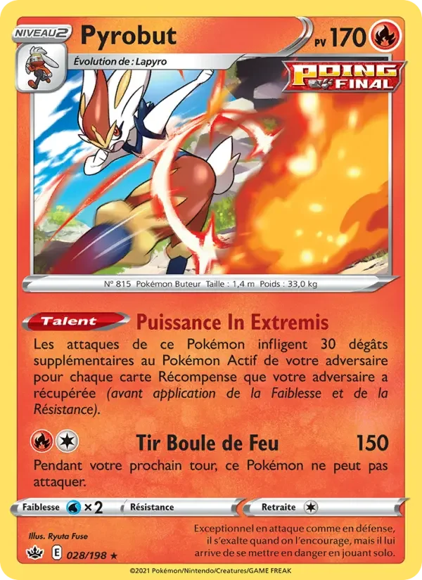 Carte Pyrobut