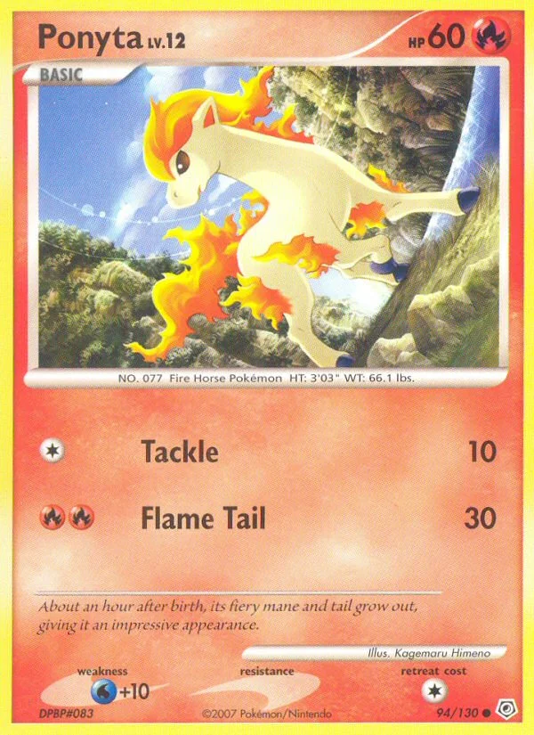 Carte Ponyta