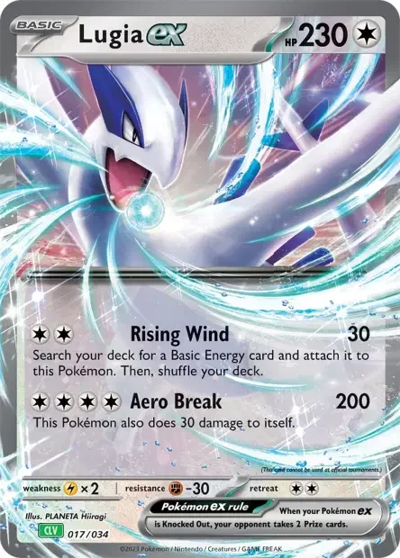Carte Lugia ex