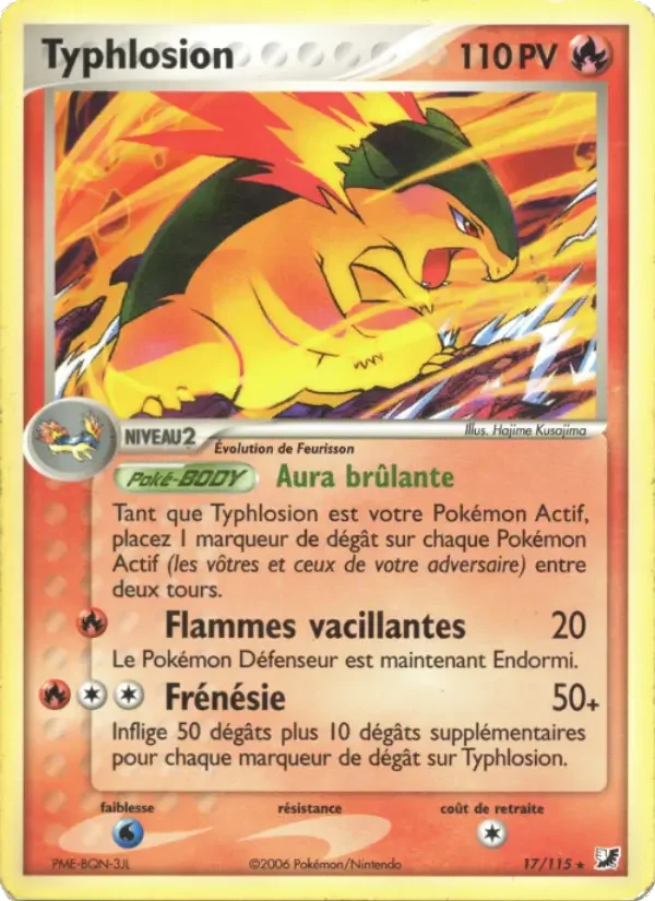 Carte Typhlosion