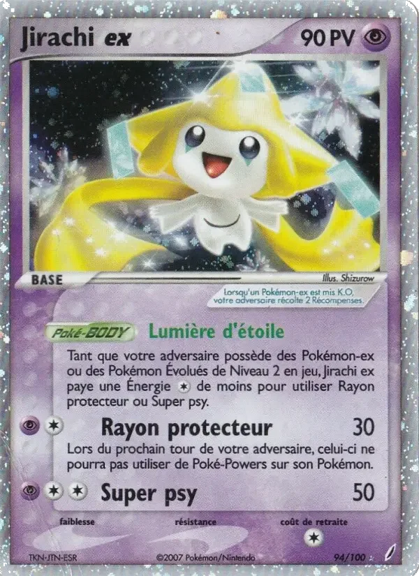 Carte Jirachi ex