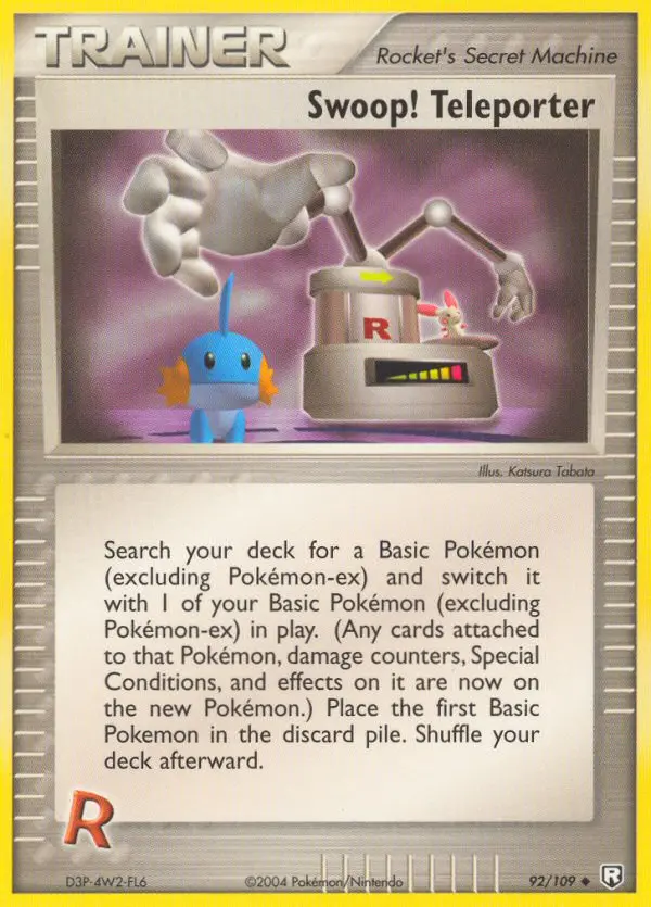 Carte Swoop! Teleporter