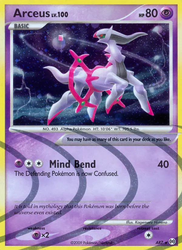 Carte Arceus