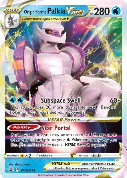 Carte Pokémon Palkia Originel-VSTAR — Jumbo