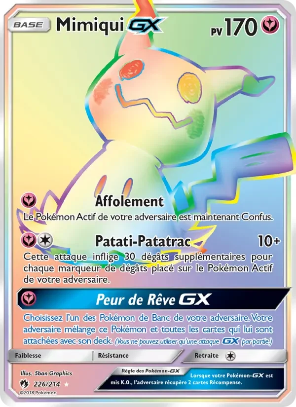 Carte Mimiqui GX