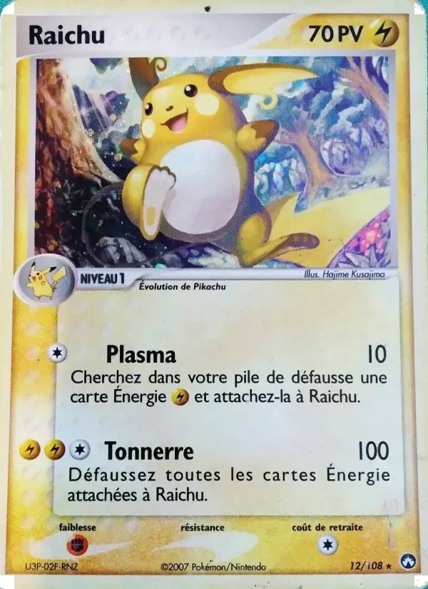 Carte Raichu