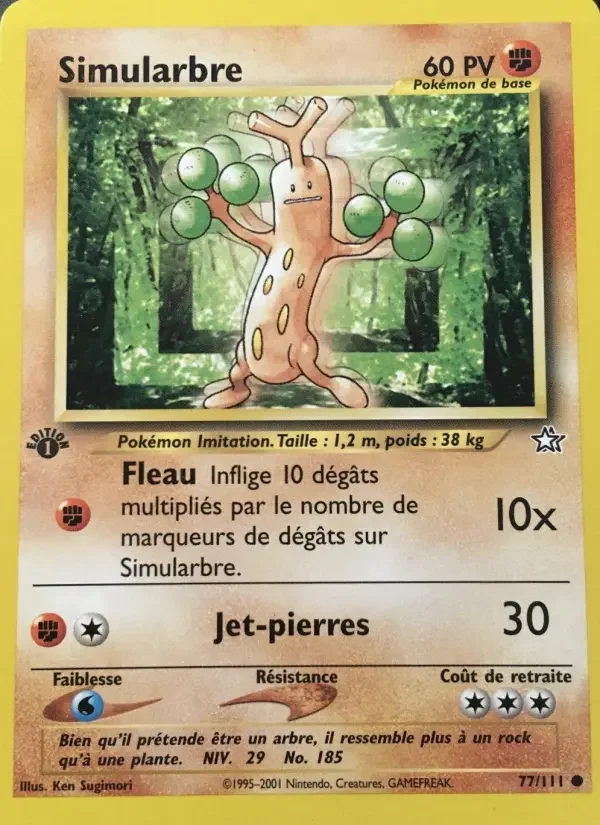 Carte Simularbre