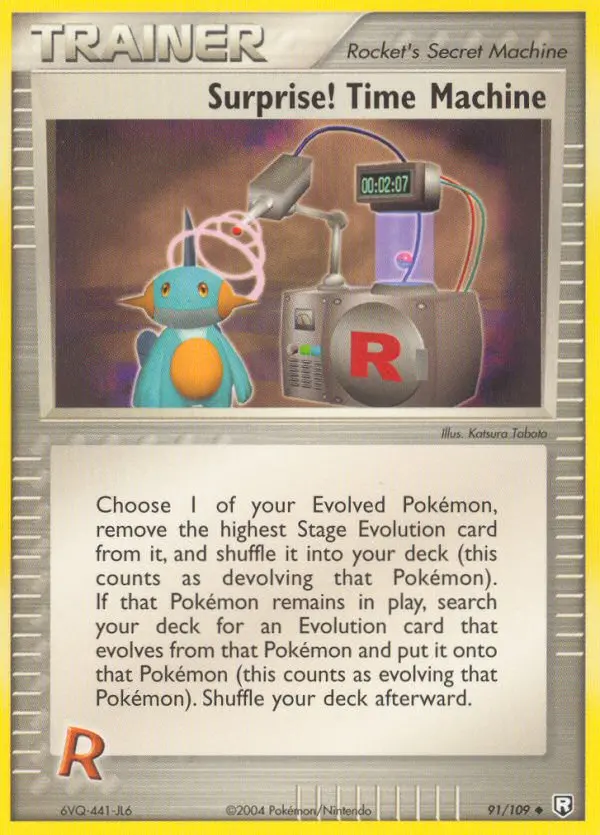 Carte Surprise! Time Machine