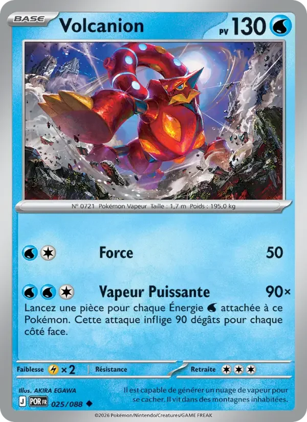 Carte Volcanion