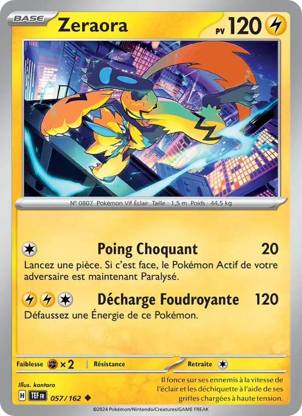 Carte Zeraora