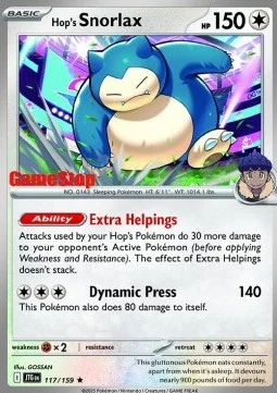 Carte Pokémon Ronflex de Nabil — Aventures Ensemble