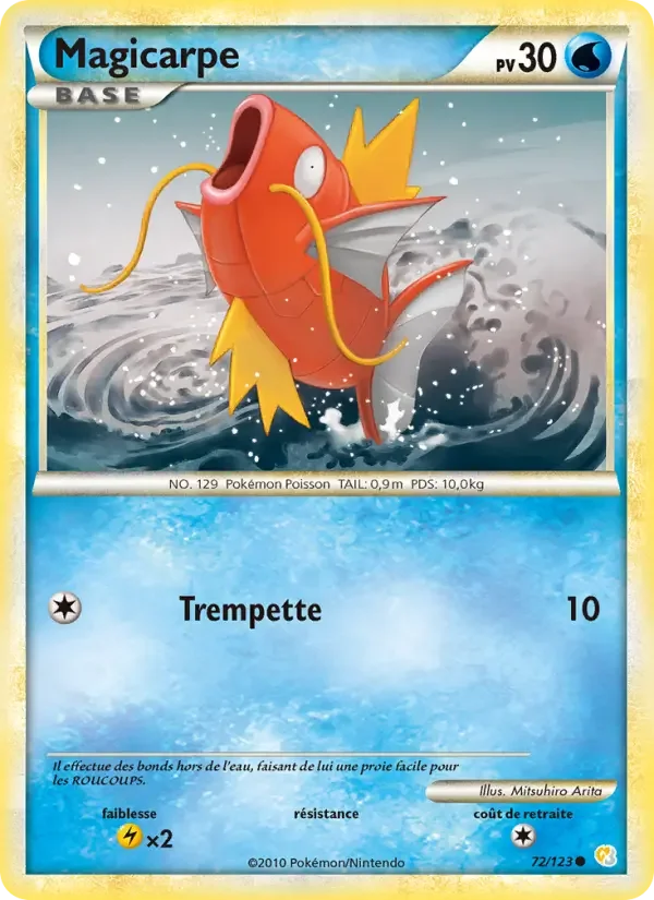 Carte Magicarpe