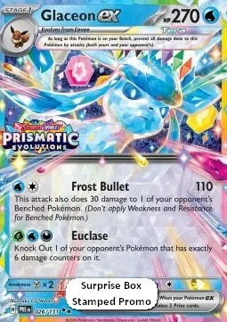 Carte Pokémon Givrali-ex — Évolutions Prismatiques