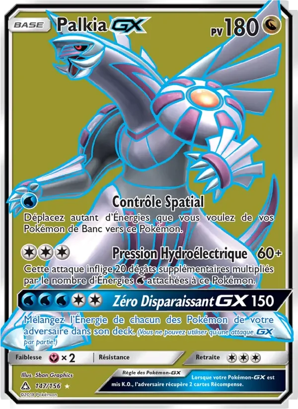 Carte Palkia GX