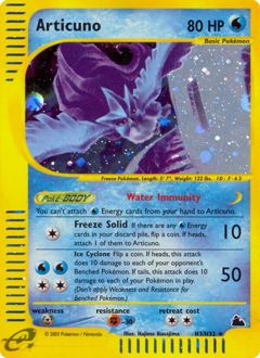 Carte Articuno