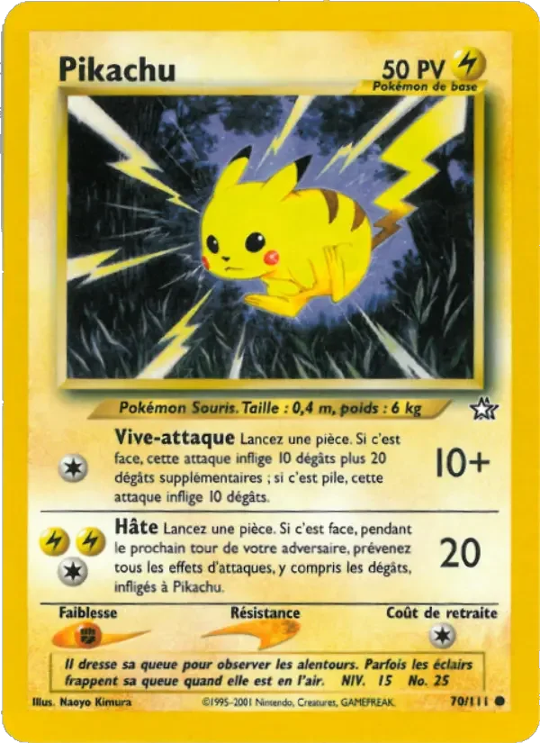 Carte Pikachu