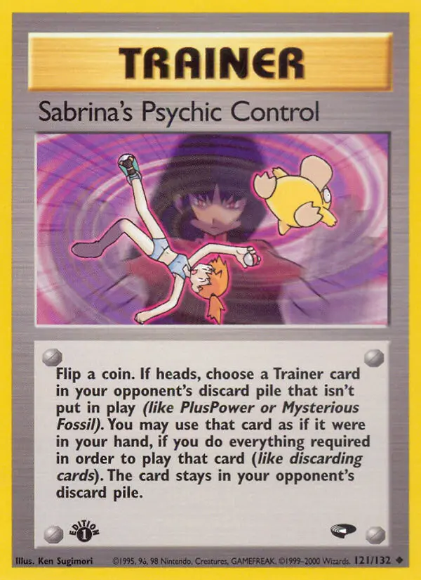 Carte Sabrina's Psychic Control