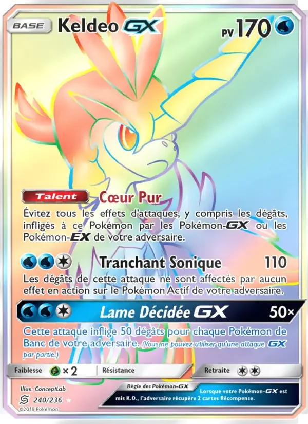 Carte Keldeo GX