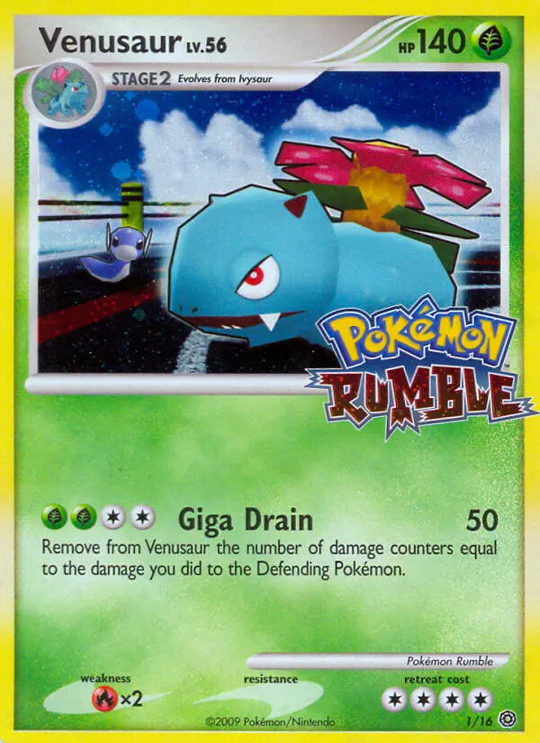 Carte Venusaur