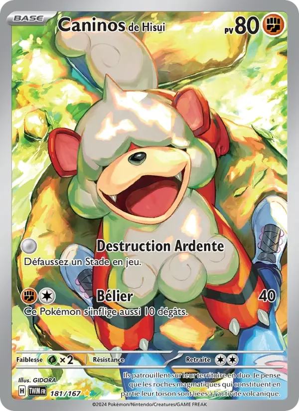 Carte Caninos de Hisui