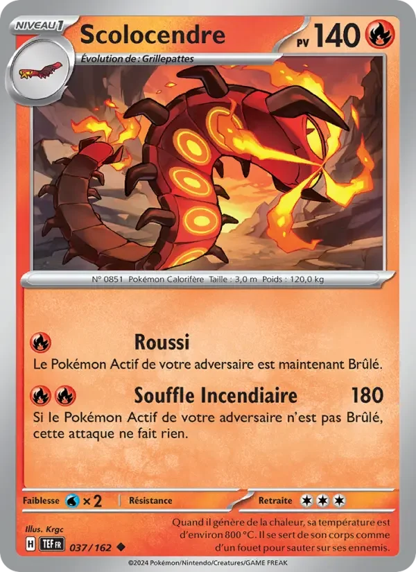 Carte Scolocendre