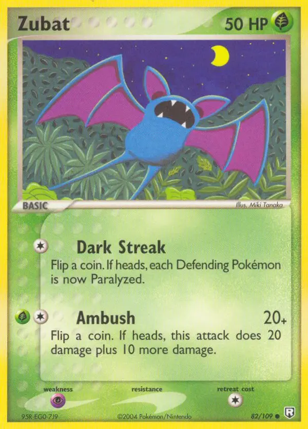 Carte Zubat