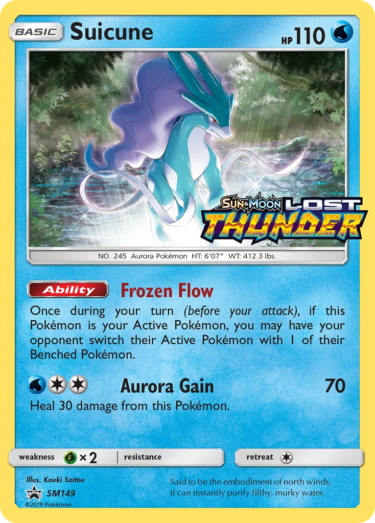 Carte Suicune
