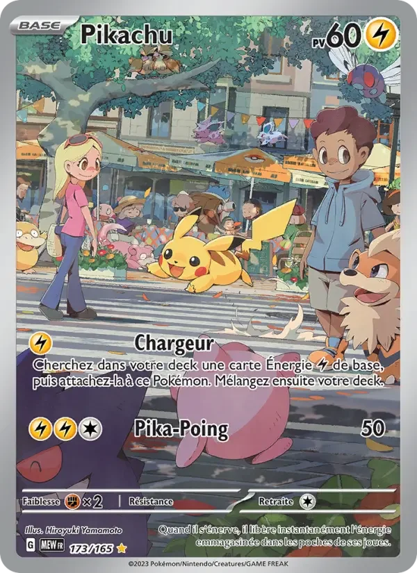 Carte Pikachu