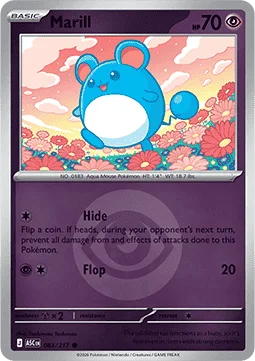 Carte Pokémon Marill — Héros Transcendants