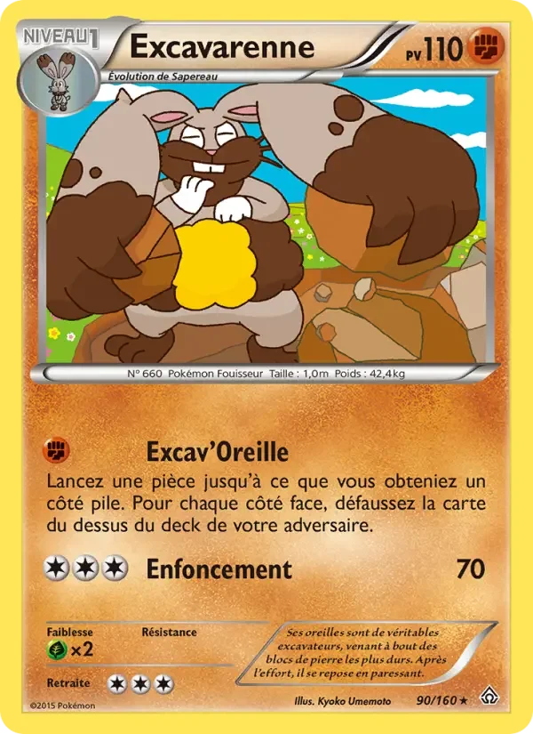Carte Excavarenne