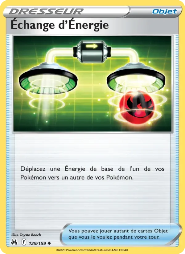 Carte Échange d'Énergie