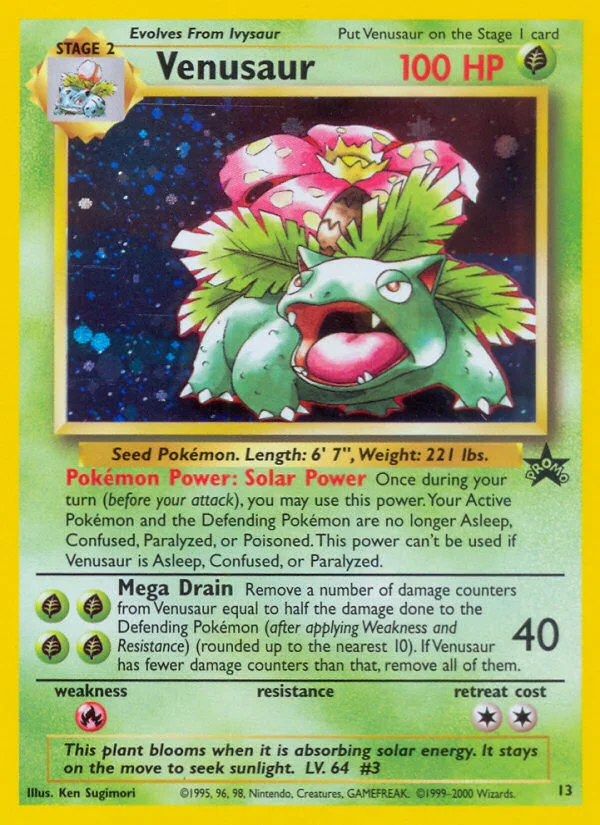 Carte Venusaur