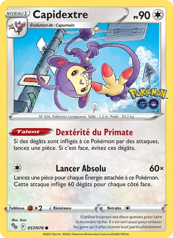 Carte Capidextre