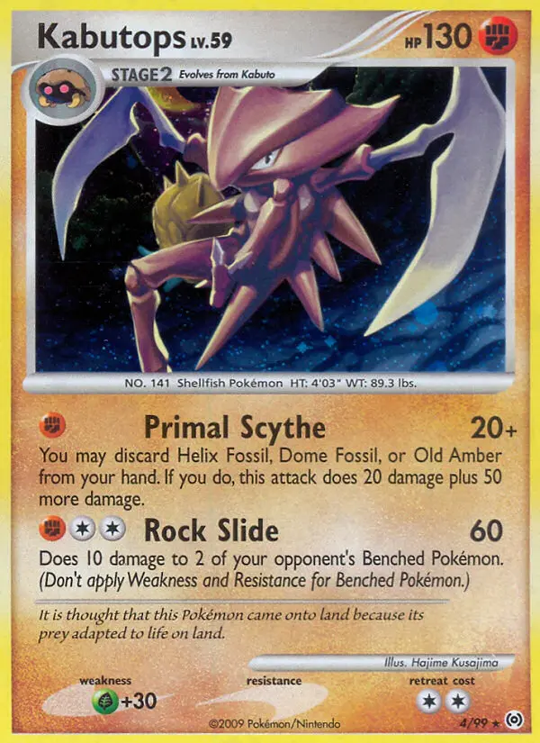 Carte Kabutops