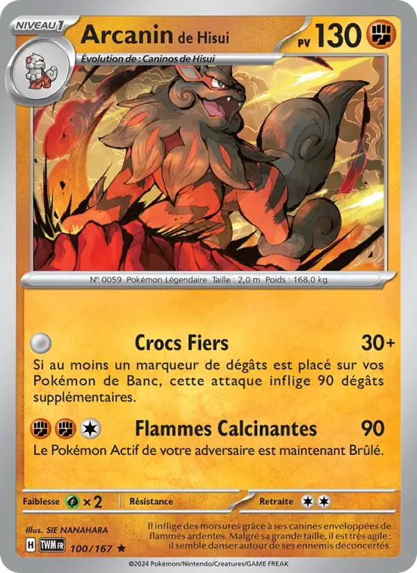 Carte Arcanin de Hisui