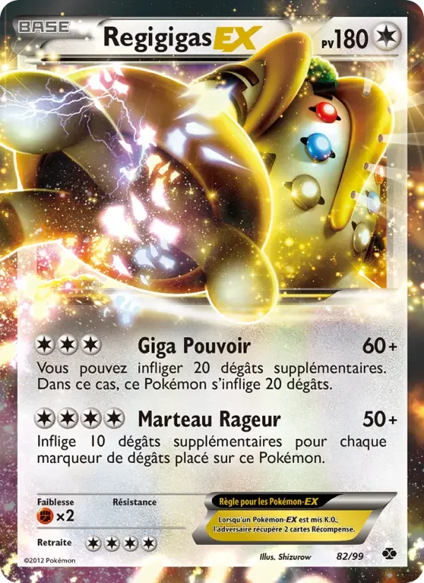 Carte Regigigas-EX