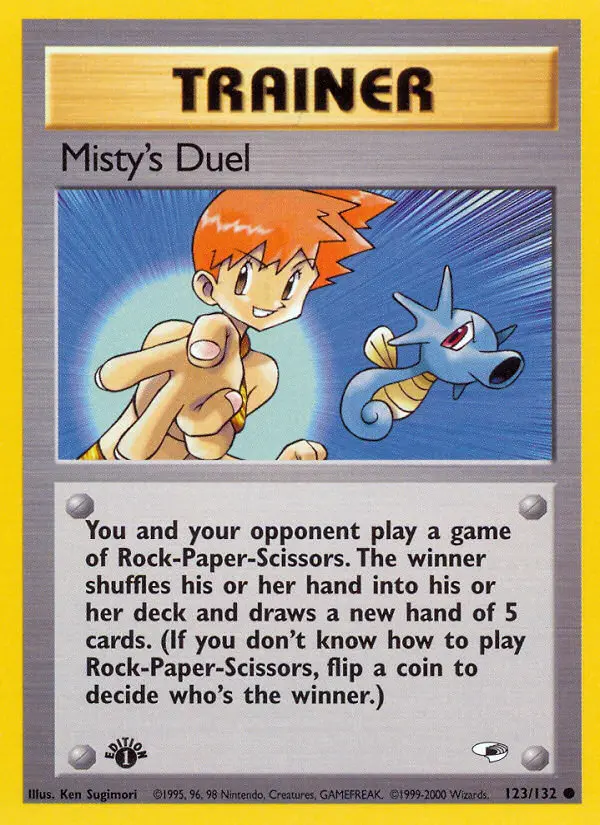 Carte Misty's Duel