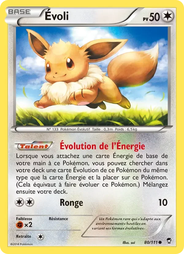Carte Évoli