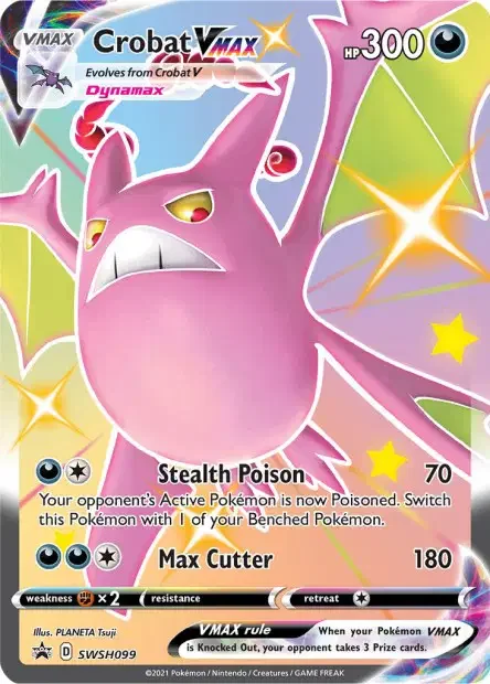 Carte Pokémon Nostenfer-VMAX — Jumbo