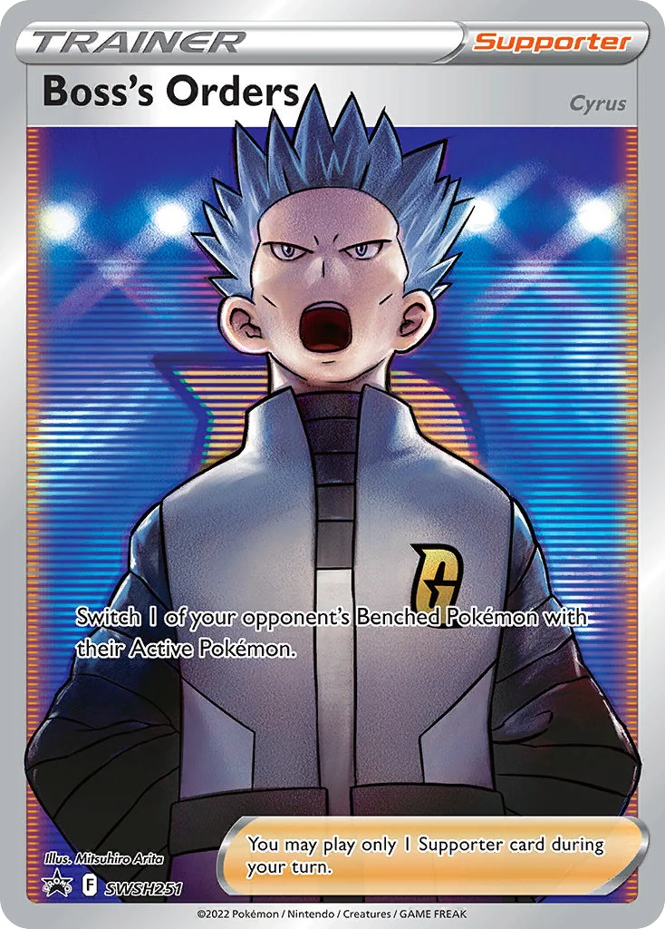Carte Ordres du Boss