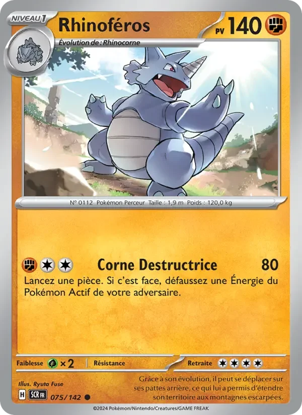 Carte Rhinoféros