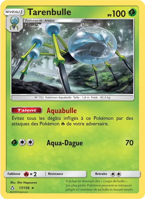 Carte Tarenbulle