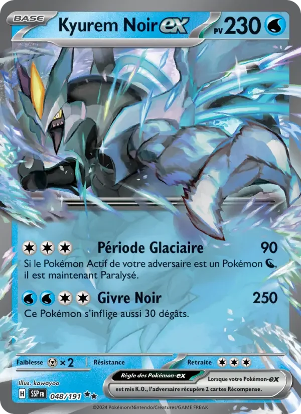 Carte Kyurem Noir-ex