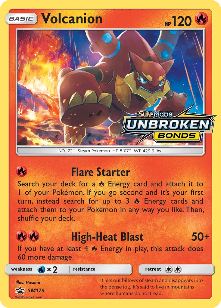 Carte Volcanion