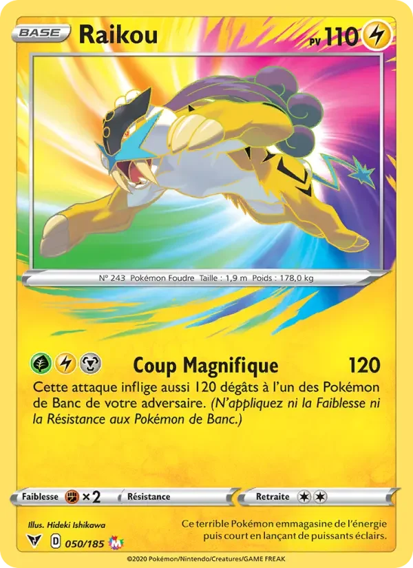 Carte Raikou