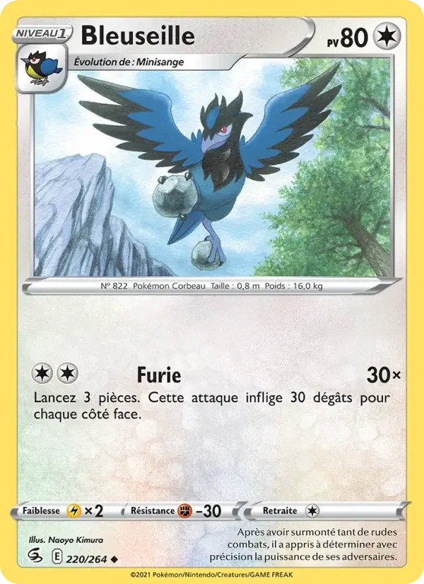 Carte Bleuseille