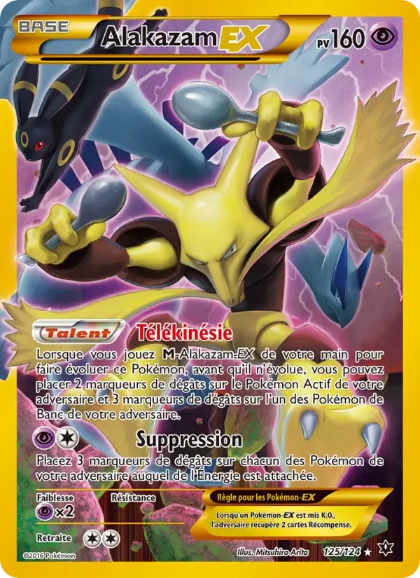 Carte Alakazam EX