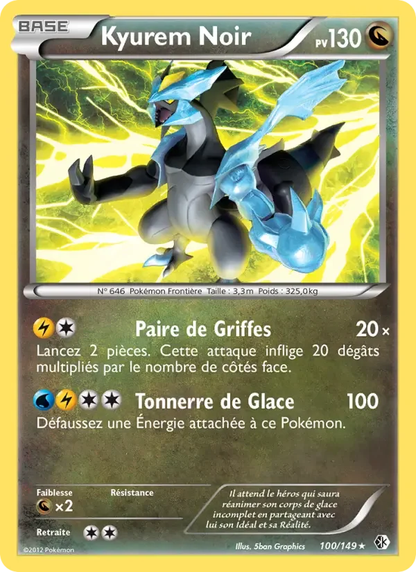 Carte Kyurem Noir