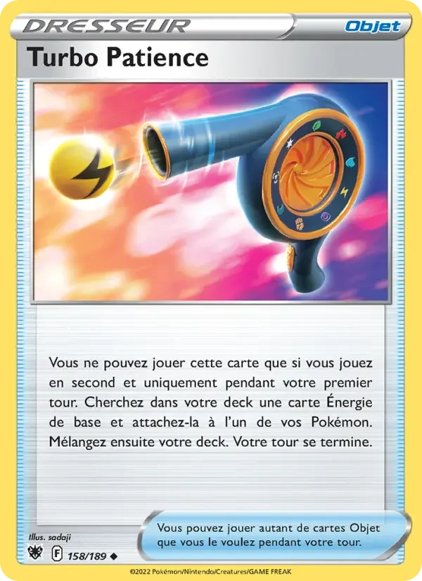 Carte Turbo Patience